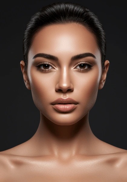 Orta yüz ve göz altı dolgusu örnek görseli